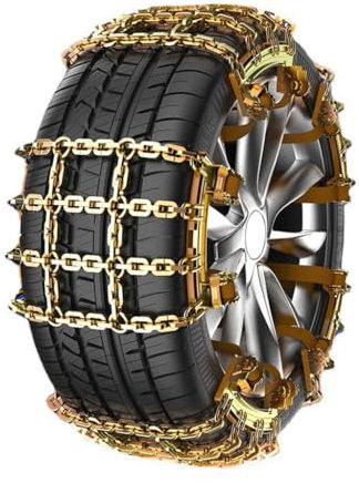 RZSYSSZD Auto Schneeketten für Opel Meriva A Meriva B 2003-2017,Schneereifenketten Reifen Schneekette Steel Snow Chains,A-165~205mm