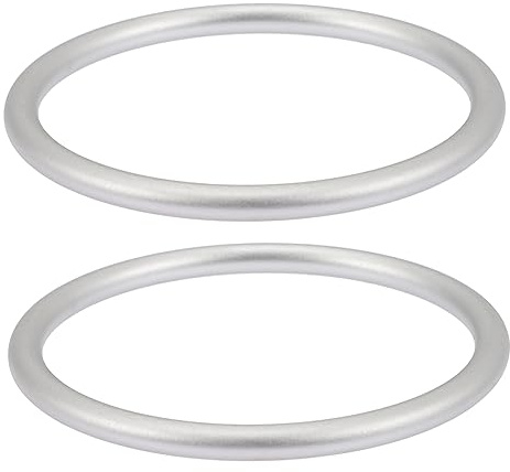 UPKOCH Tragering Aus Aluminium 2 Stück Silber Wickelträgerring Für Neugeborene Kleinkinder Babytrage Tragehilfe Zum Sicher Befestigen Und Tragen Beim Reisen Und Einkaufen