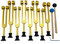 Wrtysully Stimmgabel-Set für Heilung, Klangtherapie (126,22 Hz, 136,1 Hz, 141,27 Hz, 172,06 Hz, 194,18 Hz, 210,42 Hz, 221,23 Hz) Gold
