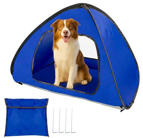 Griwuut Tenda da spiaggia pop up piccola – Tenda portatile con anti-UV impermeabile, facile da installare, per cani e gatti, include borsa per il trasporto