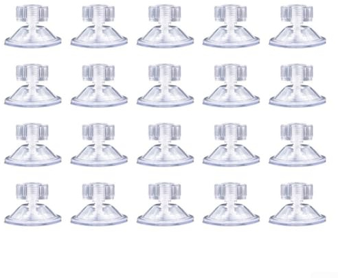 Transparent Suction Cup for RV Awning and Fish Tank Mounting, Supports Heavy Loads with Airtight Seal and Robust ABS Construction