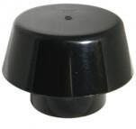 FloPlast Ring Seal Soil Vent Cowl - 110mm Black