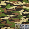 MAGAM-Stoffe Brian Camouflage Baumwollstoff Oeko-Tex Meterware 50cm (01. Grün)