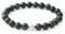 BERGERLIN Serpentin Armband – Perlenarmband aus echtem Naturstein und 925 Sterling Silberperle