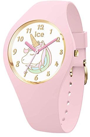 ICE-WATCH - Ice Fantasia Pink - Montre Rose pour Fille avec Bracelet en Silicone - 016722 (Small)