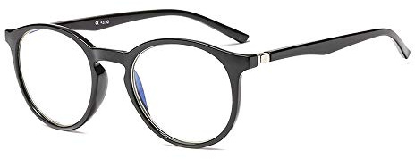 Suertree Blaulicht Brille Blaulichtfilter Lesebrille Federscharnier Computerbrille Anti Ermüdung Brille 2.0x JH252