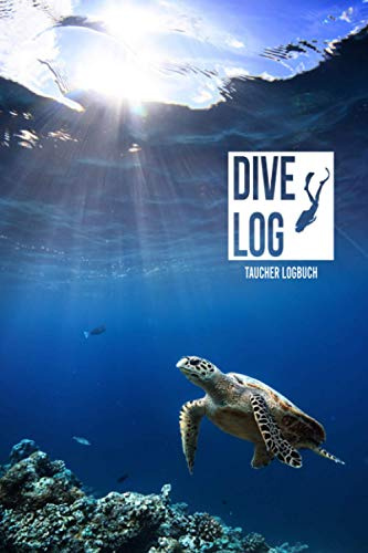 Dive Log: Logbuch für Taucher | A5 Format | 120 Tauchgänge | Geschenkidee | Gerätetauchen