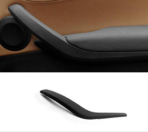 Hacreyatu Türgriff-Abdeckung Innentür-Haltegriff für B-MW X1 E84 2008–2016 (rechte Seite, schwarz)