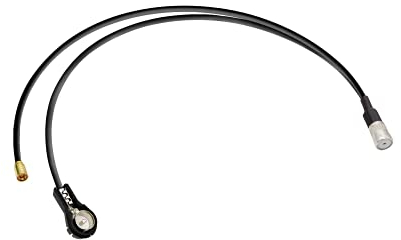 Vecys Adattatore Splitter Antenna Radio Cavo Splitter DAB Spina ISO a Presa ISO Presa SMB RG174 14,17 pollici 36 cm per Antenna AM/FM DAB per Autoradio