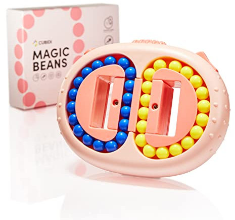 CUBIDI® Original Magic Bean - Pink, doppelt | Spannendes Knobelspiel für Kinder und Erwachsene Jungen und Mädchen ab 6 Jahren