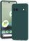 YATWIN Silicone Case for Google Pixel 6A 5G, Soft-Touch, Shockproof, DustProof, Antiskid Full Body Armour Phone Cover- Dark Green