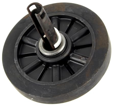 Axe long avant et galet de tambour Sèche-linge 481252898003 WHIRLPOOL Sèche-linge 481252898003 WHIRLPOOL