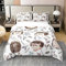 100% Gewaschene Baumwolle Rustikale Igel Bettbezug für Jungen,Kinder Nette Bettwäsche Set 200x200,Cartoon Tier Tröster Bezug,Igel Geschenke für Mädchen Frauen Igel Liebhaber Bett mit 2 Kissenbezüge