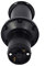 Vintage Old Style Horn Sirene AHH OOO GAH AHOOGA OOGA Antik Auto LKW 12V 110DB Lauter Alarm (BLACK)