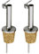 2 Piece Wine Pourer, Cork Wine Pourer, Wine Dispenser, Olive Oil Dispenser, Oil Bottle Pourer, Vinegar and Oil Pourer with Lid, Red Wine Dispenser