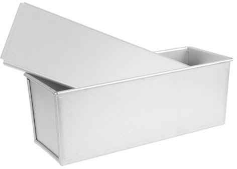 Molde Para Pan Tostado Antiadherente Con Tapa Deslizante Hornear Pan Toast Capacidad Para Reuniones Familiares Y Fiestas, resistente a la masa madre, antiadherente, con borde elevado