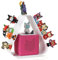 Tonie Shelf Triangle Shelf, Tonies Storage with 45-50 Pieces Self-Adhesive Metal Plate for Creative Tonie Box, Magnetic Shelf for Tonie Figures, Characters Shelf for Kids, with Plat