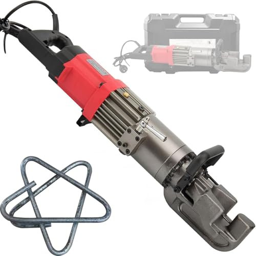 MLYYYDSS Cintreuse Tube Acier Hydraulique, Plieuse Électrique pour Barres D'armature 220 V, Cintrage RapideEt Facile des Barres D'armature Barre d'acier Tige d'acier 22mm