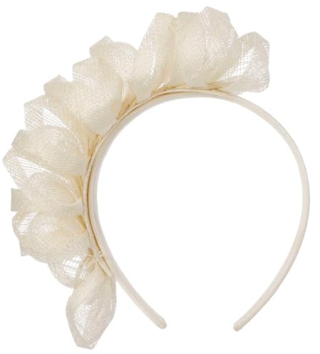 Seeberger Vinalea Sinamay Fascinator Haarschmuck Kopfschmuck Haarreif Damen - Frühling-Sommer Sommer