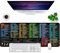 Excel Shortcuts Tappetino per mouse Nero Sottomano XL Grande Gaming Mouse Pad Memo Scrivania Mat Tastiera Mouse Mouse Mat (Italiano)