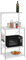 AJJHUUKI Meuble micro-ondes en bois blanc 60 x 39,6 x 123 cm