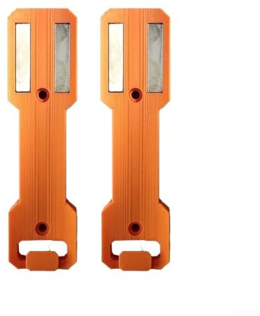 2 soportes magnéticos para latas, estante de almacenamiento montado en la pared, soporte creativo para tanque de pulverización, para garaje, caja de herramientas, para WD-40, pinturas en aerosol