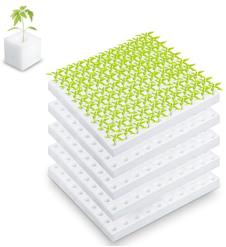 500 pcs Hydroponic Sponge Schwämme Pflanzenwachstum Gartenwerkzeuge Gartenwerkzeuge für Sämlinge, Gewächshäuser und Gemüsepflanzen.