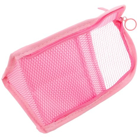 LRXIYODE Paquet à Brosses à Dents en Filet Portable avec Compartiments Dédiés, Design Fin en Polyester, pour Voyages d'affaires et Vacances