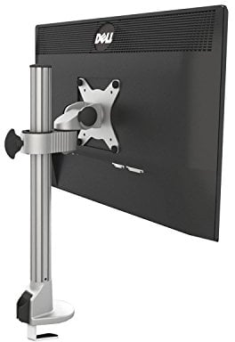 ThingyClub Monitor Desk Mount Bracket stand Arm for 10-30 LCD LED Screens, Max VESA 100x100mm up to 8kg(17.6lbs) Weight Capacity (Single-No Arm)