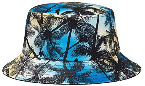 Quanhaigou Unisex Eimerhut Orignal Sommer Boonie Cap Fisherman Reversible Packable Hüte - - Einheitsgröße