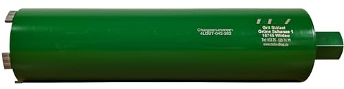 Lasergeschweißte Diamant Trocken-Bohrkrone Ø 42-202 mm x Nutzlänge 400 mm Premium Qualität