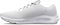 Under Armour Damen Women's Ua Charged Pursuit 3 Running Shoes Visual Cushioning, White, 40.5 EU