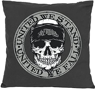 Spaß Kostet Kissen mit Spruch und Füllung Dekokissen La Familia FCK United we Stand