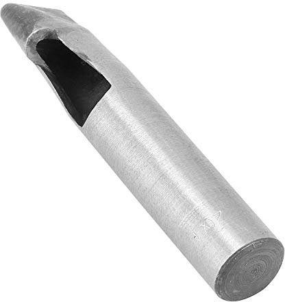 4mm Leder Handwerk Locher Set, Öse Bohren Stanzwerkzeug Ovale Form Locher Hohllocher für Gürtel Uhrenarmband Lederbearbeitung(35x4MM)