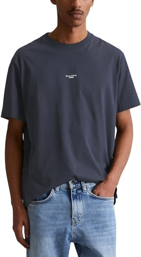Marc O'Polo Denim Herren T-Shirt aus Bio-Baumwolle mit Rundhalsausschnitt