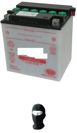 COMPATIBLE WITH POLARIS Diesel Liter (primary) 450 from 1999 to 2003 FULL BATTERY YUASA YB30L-B 12V/30AH ALREADY READY TO USE BATTERY 30AH AMP 12V 168X132X176MM