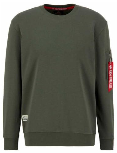 Alpha Industries Herren Alpha Industries USN Blood Chit Sweater Sweatshirt für Herren Sweatshirt (1er Pack)