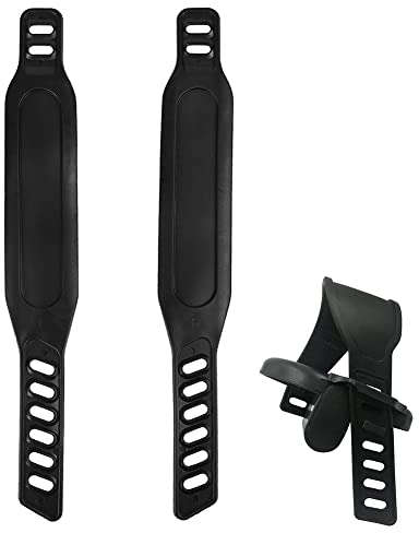 2 Stück Universal Pedalriemen, Pedalriemen Fahrrad, Pedalriemen für Heimtrainer, Pedalriemen für Stationäre Fahrräder, Universeller Pedalriemen, Passend für die meisten Heimtrainer