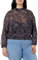 comma Chiffonbluse mit Glitzergarn