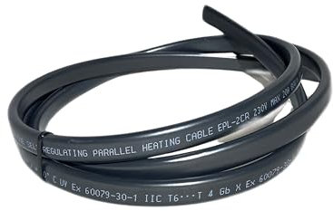 Calorique EPL-2CR- Heizkabel 80W/m selbstregulierend Premium mit einem Anschluss Set-60m
