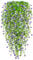 Yueshop 2PCS Artificial Hanging Flowers,UV-Resistant Artificial Hanging Plants Flowers Bouquet Outdoor Indoor Fake Hanging Plants Flowers Artificial Flowers for Wall Home Garden Wedding Decor (Purple)