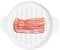 Olla de tocino para horno microondas, crujiente de tocino para microondas con tapa, bandejas de tocino de silicona, utensilios para hornear y platos para servir, utensilios de cocina