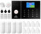 PGST Alarm Security Kit, kabellos, WiFi/4G GSM Alarmanlage für Dein Haus & Wohnung,Mit Tür-/Fensterkontakt, Bewegungsmelder,Funktioniert mit Alexa