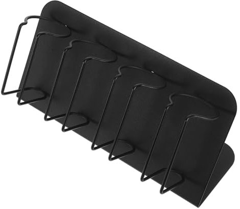 FRCOLOR Haartrocknerhalter Zur Wandmontage Kompatibel Mit Haartrocknern Und Rasierapparaten Spart Platz Dem Tisch Und Bietet Platz Für Vier Haarschneidemaschinen