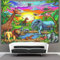 XIAOCHENG 3D Druck Jungle Animals Wandteppiche Poster Ornament Wandbehang Wandteppich Raumteiler Vorhang Für Schlafzimmer Wohnzimmer Tapisserie 70cmx100cm