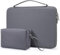 HYZUO 13.3-14 Inch Hard Shell Laptop Sleeve Case for MacBook Pro 14 M4/M3/M2/M1, MacBook Pro/Air 13, XPS 13, 13.8-13.5 Surface Laptop, HP Spectre X360 13/14, Space Grey