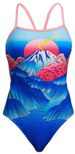 Funkita Smoking Hot Badeanzug für Mädchen schnelltrocknend und chlorbeständig
