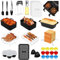 Yuning 127PCS Accessori Per Friggitrice Ad Aria, Kit Accessori per Friggitrice Ad Aria 7,6L-9,5L Accessori Airfryer Ninja Dual, Adatto per Friggitrice ad Aria da Ninja AF400EU, AF300EU, Senza BPA