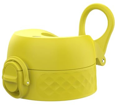 ion8 Auslaufsicherer Ersatz OneTouch 2.0 Trinkflaschendeckel, BPA-frei, Groß, 750ml / 1 Liter, Gelb