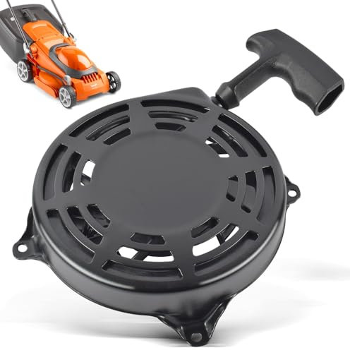 Funmo Lanceur pour Moteur,Lanceur Complet,Lanceur Tondeuse,Démarreur à câble pour Tondeuse à Gazon/motoculteur for Briggs & Stratton 497680 498144,for Oregon 31-068 Rotary 12368, 150-32,MC 180,MC-10